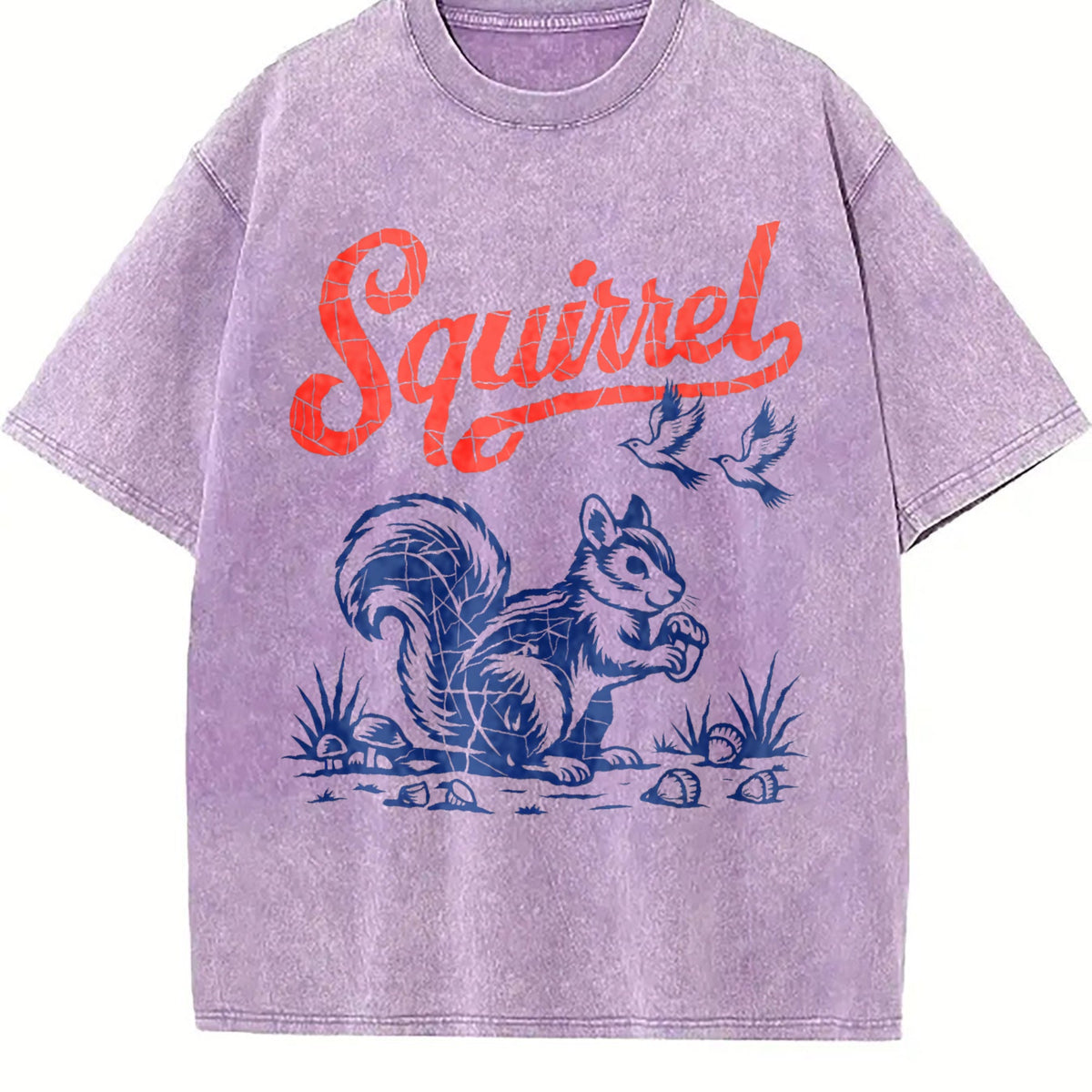 Squirrel Ringer Vintage Washed T-Shirt product image 6