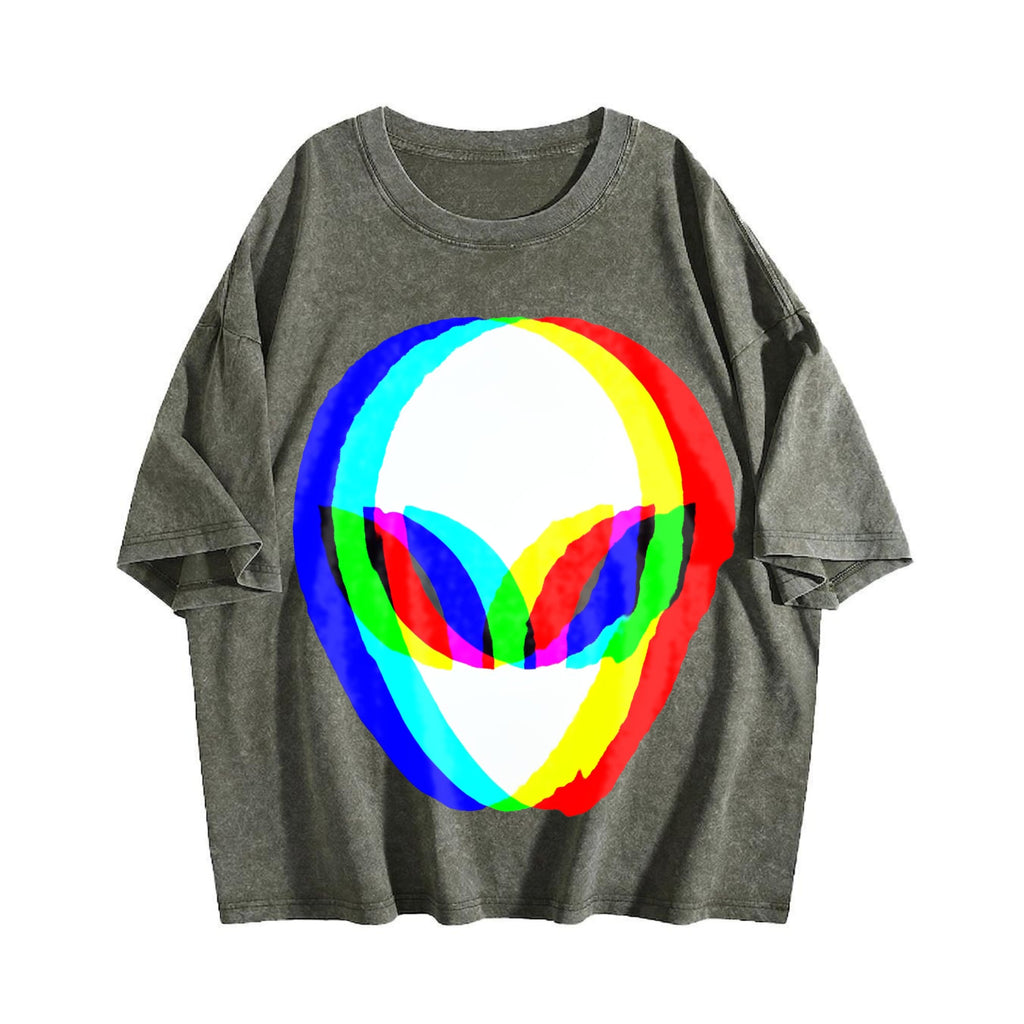 100 Alien Head Trippy Vaporwave Techno Rave Edm Music product image 4