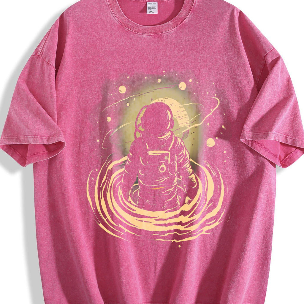 Astronaut In The Space Vintage Washed T-Shirt product image 7