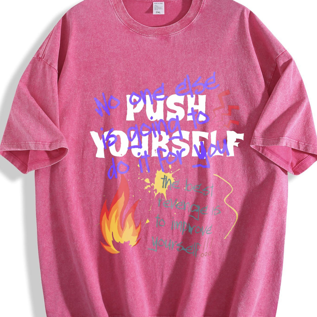 Push Yourself Vintage Washed T-Shirt product image 7