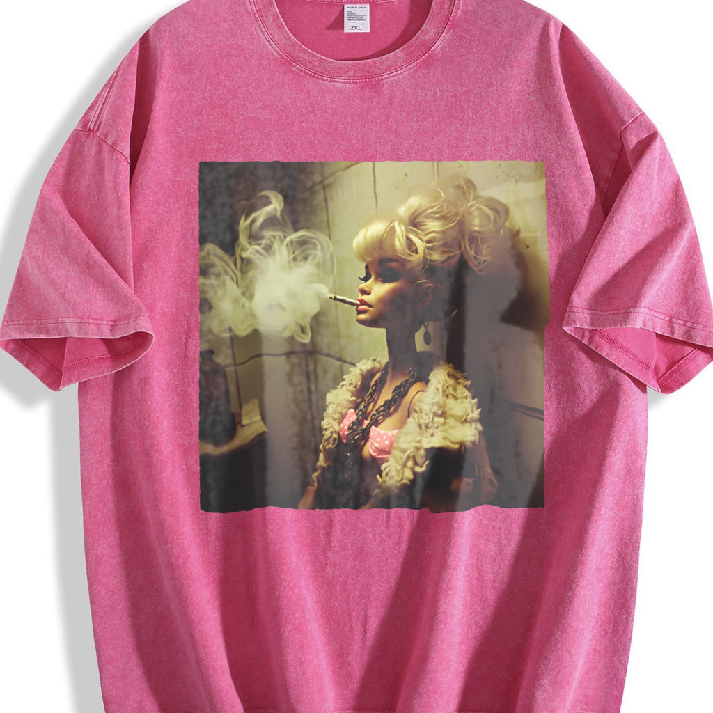 Doll Taking a Break Vintage Washed T-Shirt product image 7