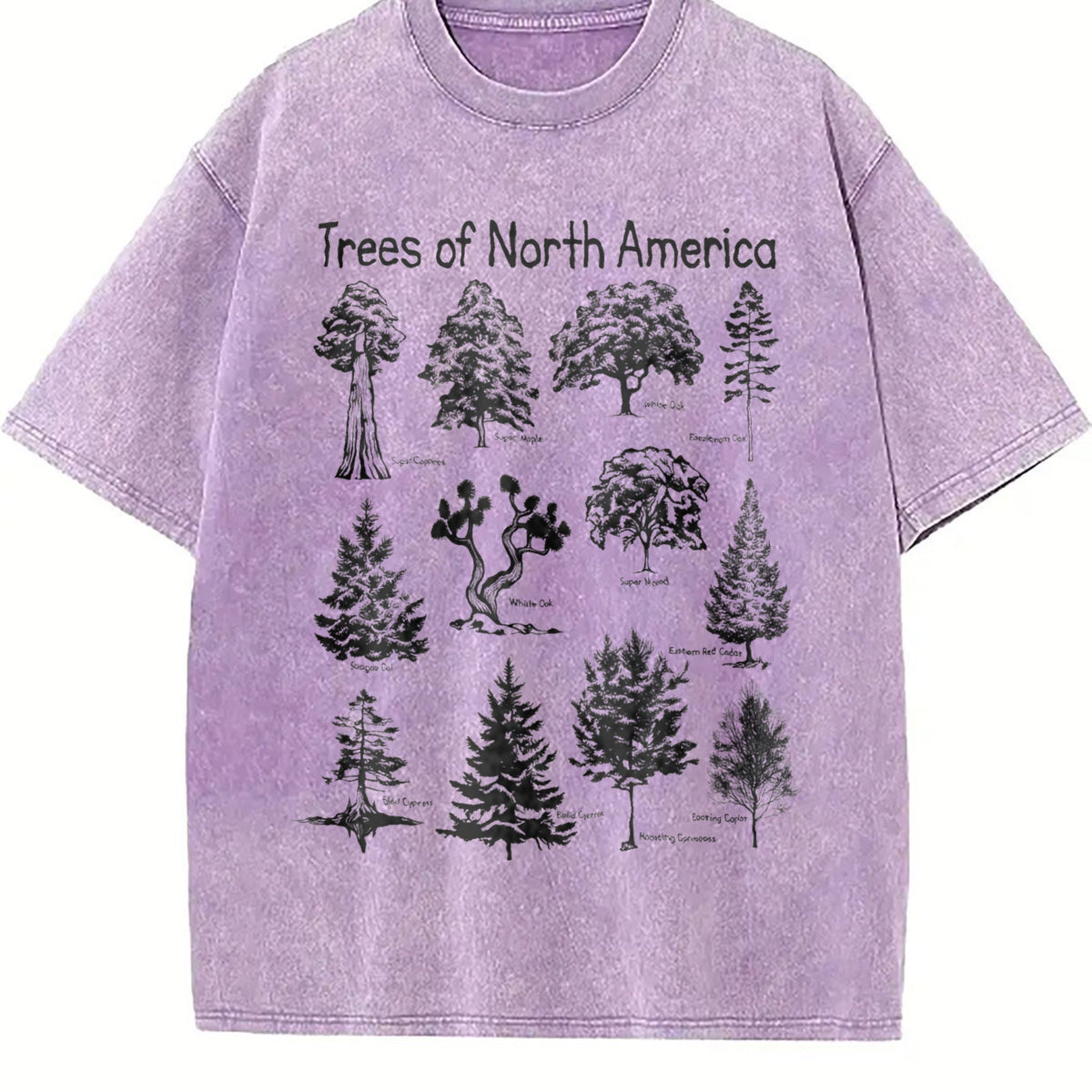 Trees Of North America Vintage Washed T-Shirt product image 6