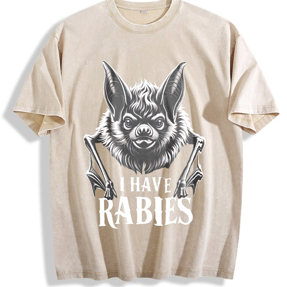 I Have Rabies Vintage Washed T-Shirt product image 1