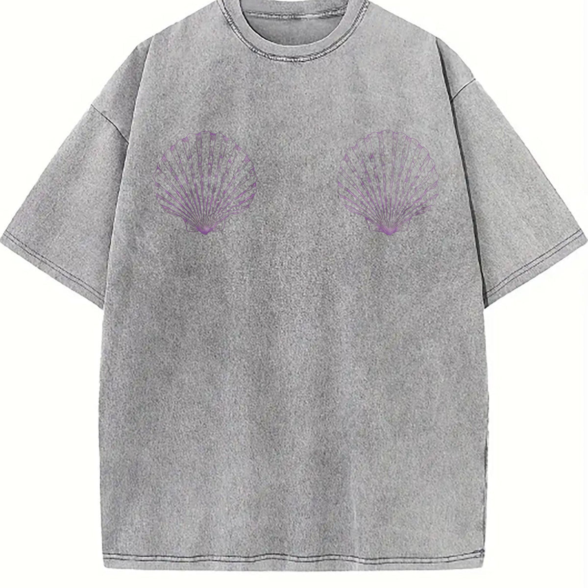 Seashell Bra Vintage Washed T-Shirt product image 5