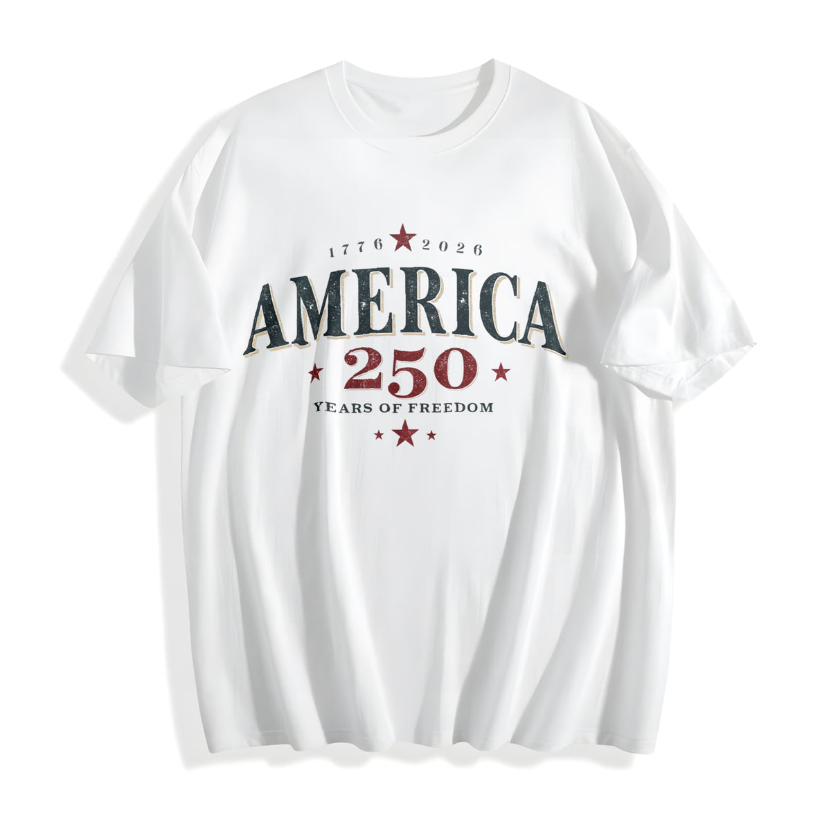 America 250th Birthday Cotton T-Shirt product image 2