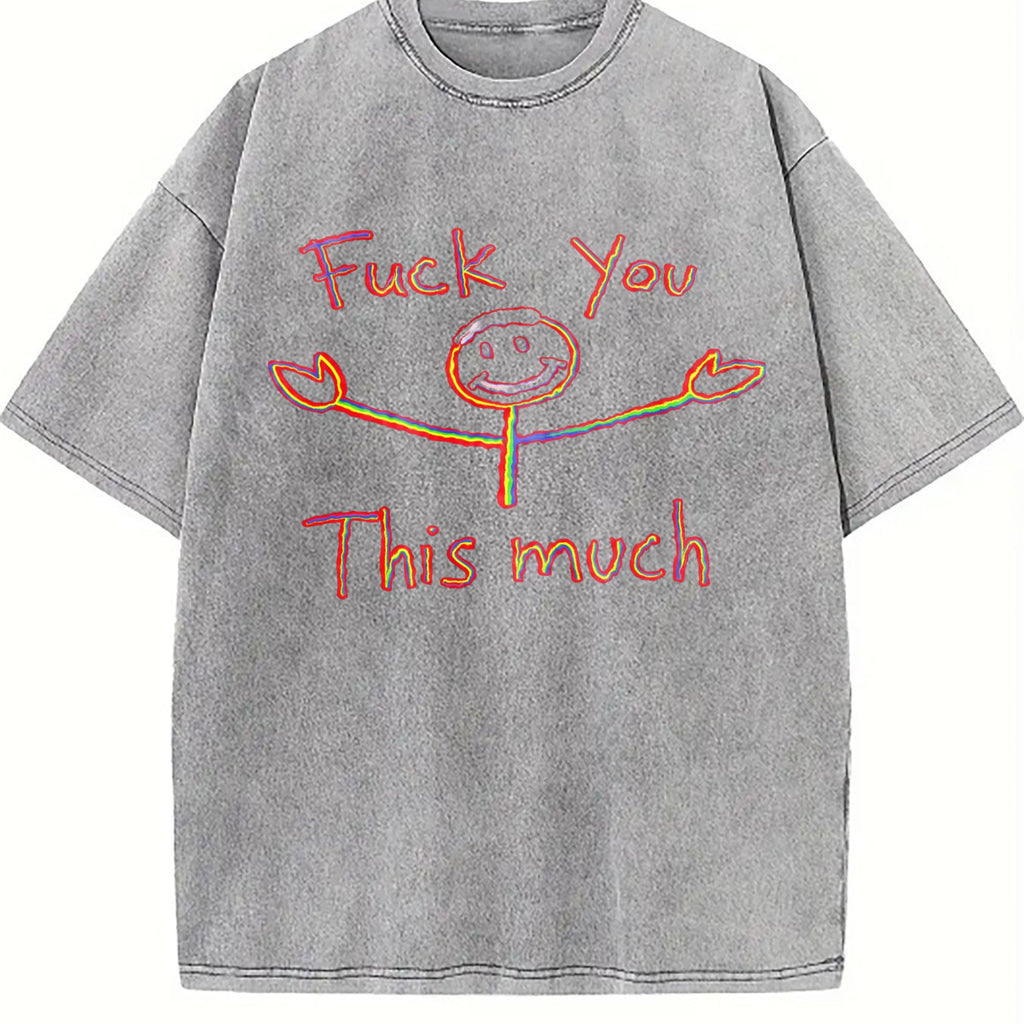 Black You This Much Vintage Washed T-Shirt product image 5