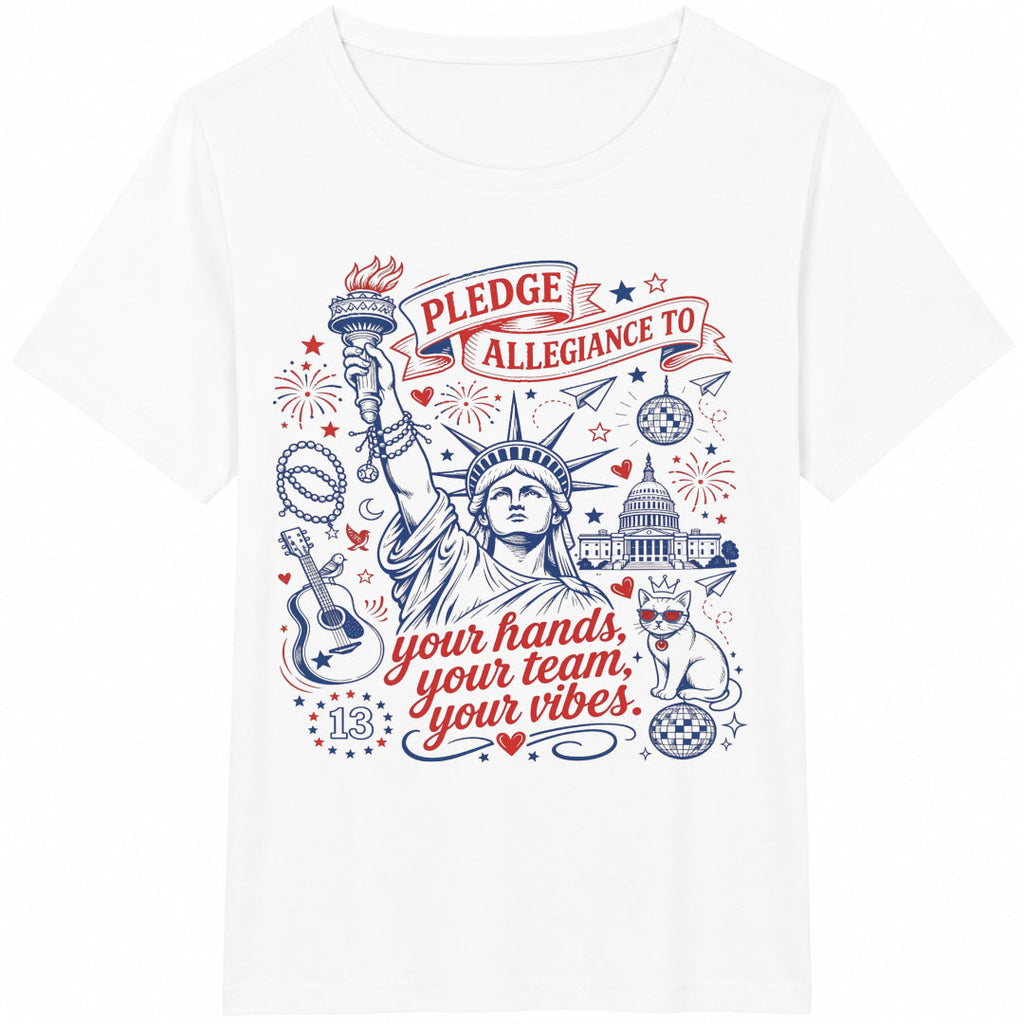 Pledge Allegiance Cotton T-Shirt product image 2
