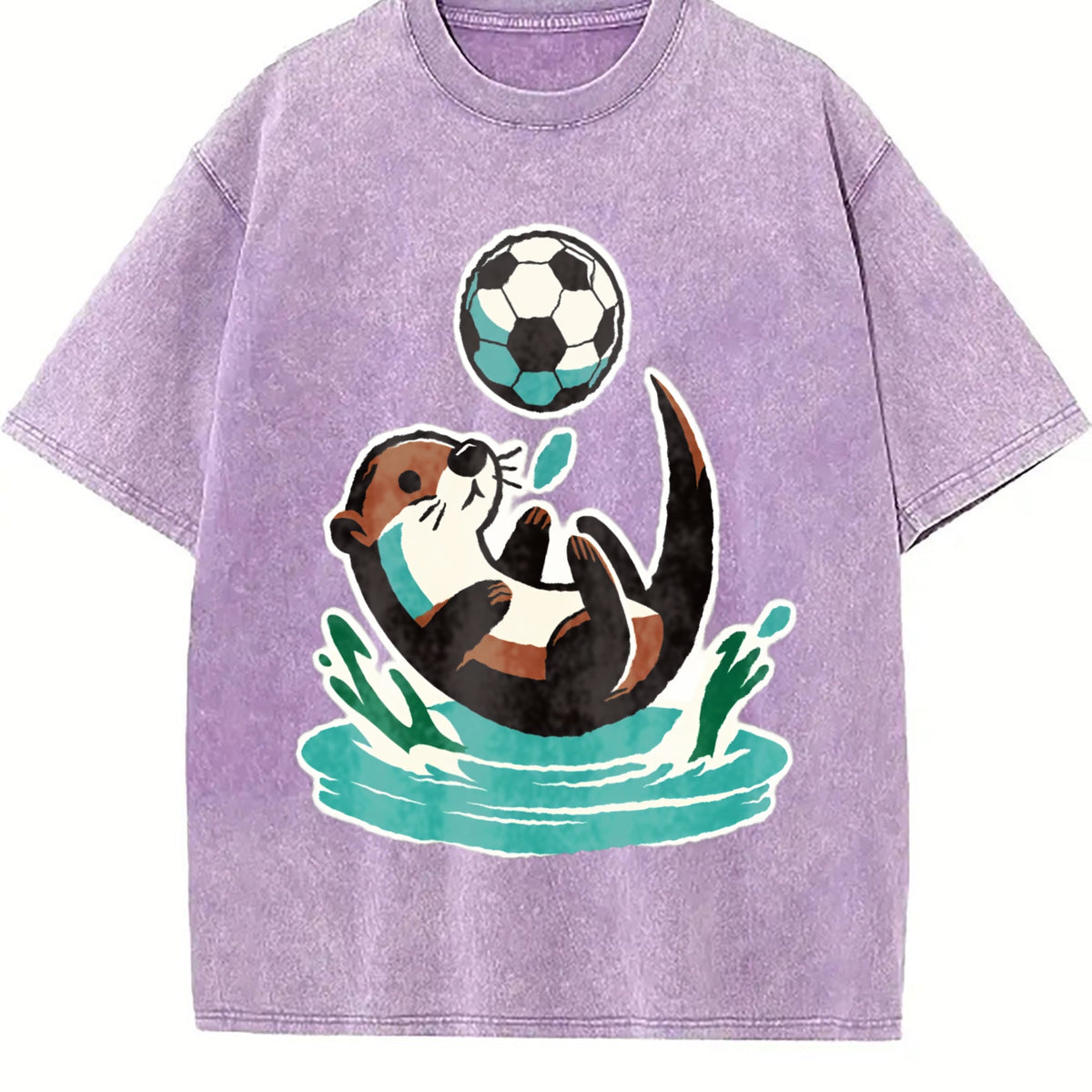 Global Soccer Fan Vintage Washed T-Shirt product image 6