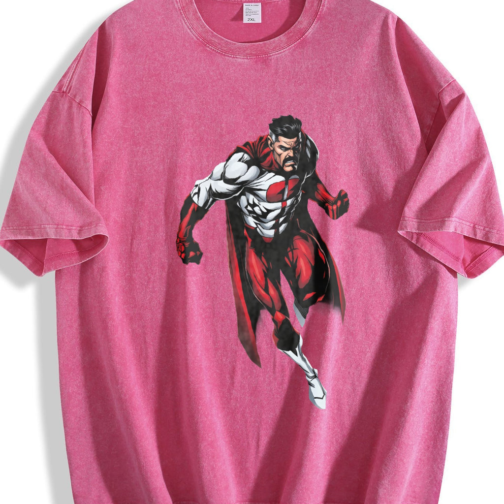 Black Invincible Vintage Washed T-Shirt product image 7
