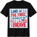 4th Of July Land Of The Free Cotton T-Shirt product image 1
