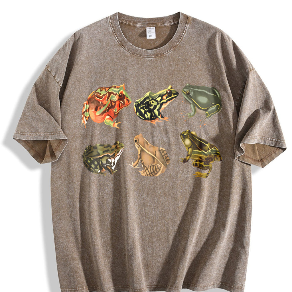 Frogs 90s Vintage Washed T-Shirt product image 3