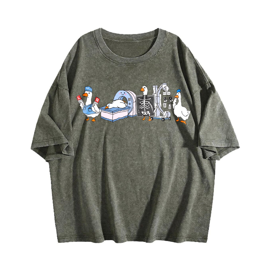 Radiologic Technologist Goose Vintage Washed T-Shirt product image 4