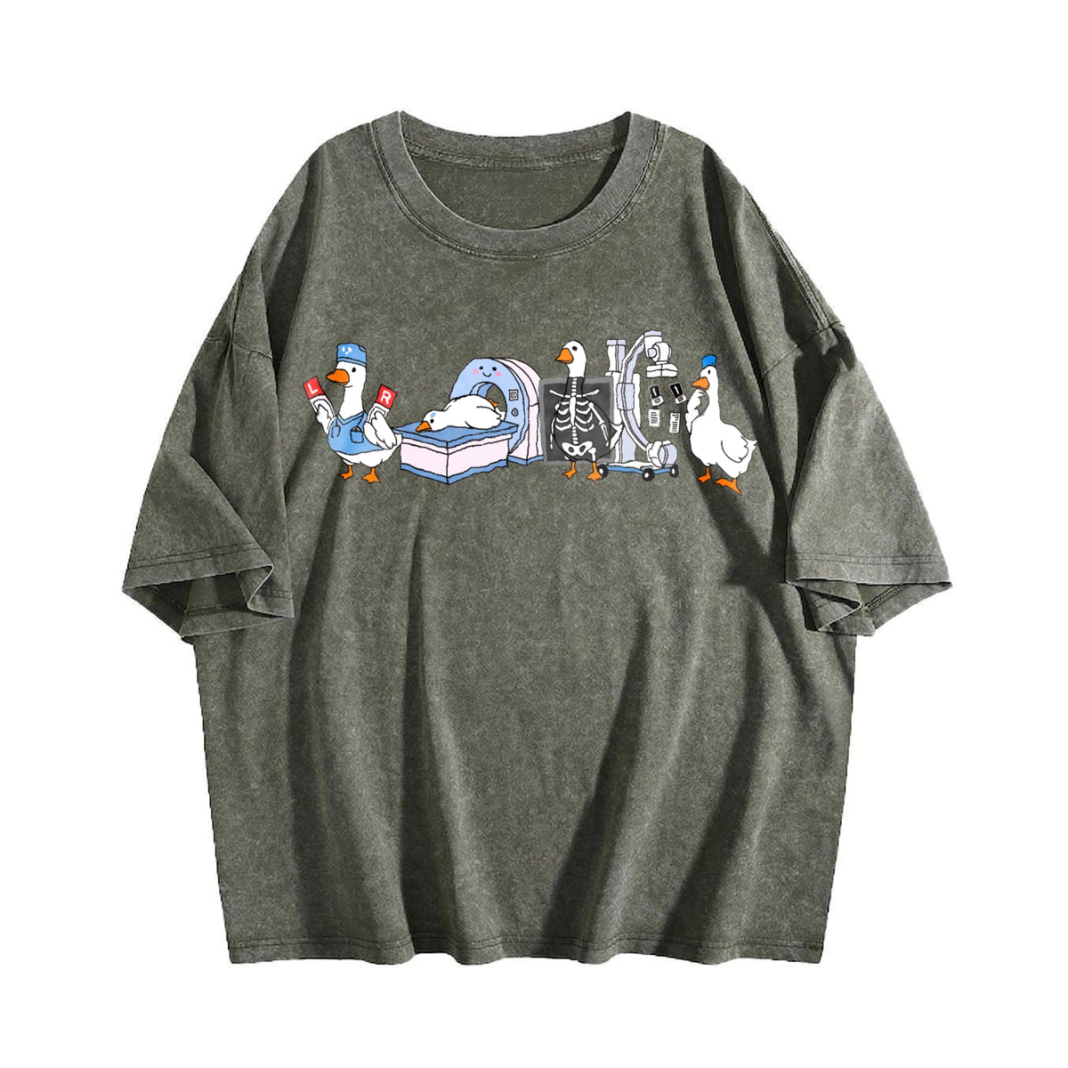 Radiologic Technologist Goose Vintage Washed T-Shirt product image 4