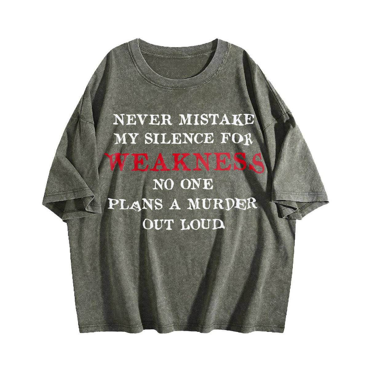 100 Never Mistake My Silence For Weakness Funny Saying product image 4
