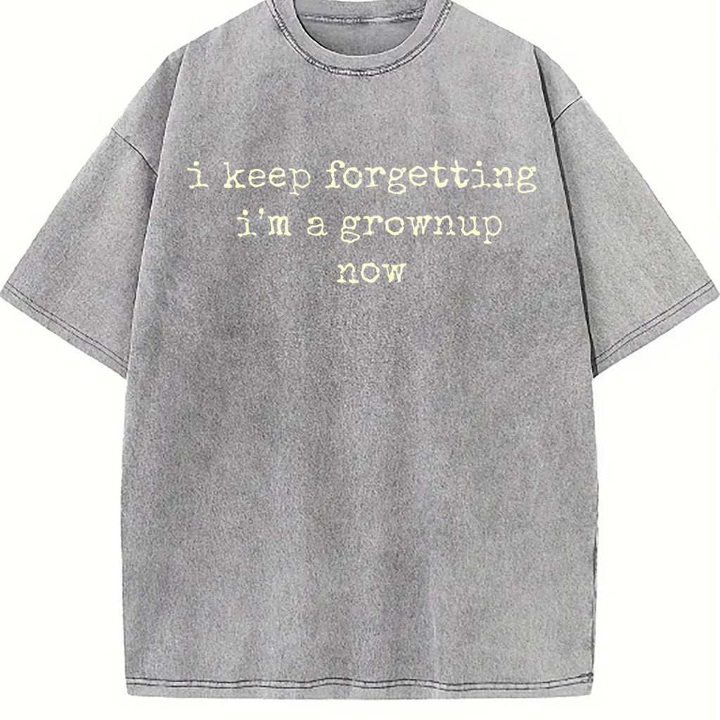 Keep Forgetting I'm Grownup Now Funny Gen Vintage Washed product image 5