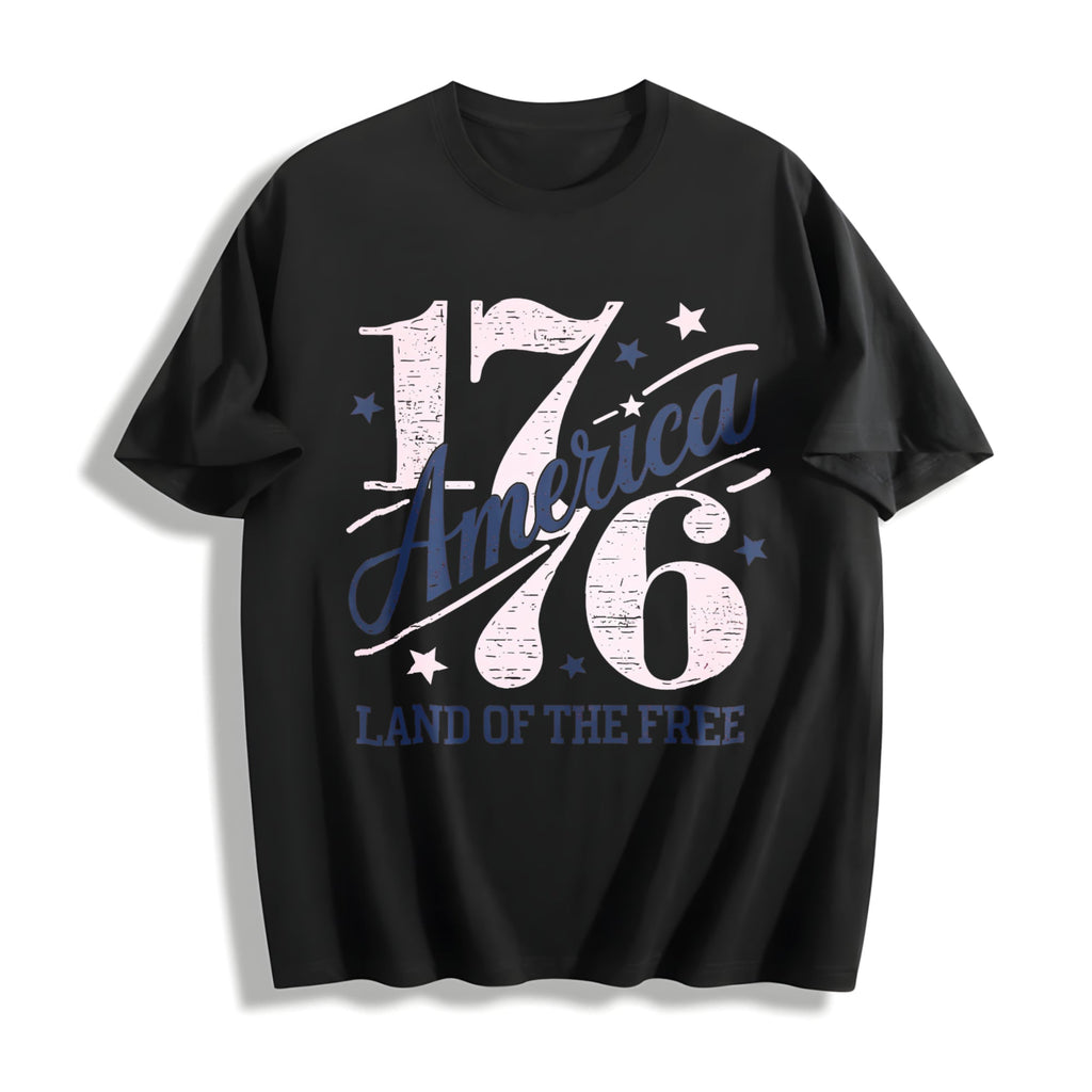 1776 America Cotton T-Shirt product image 1