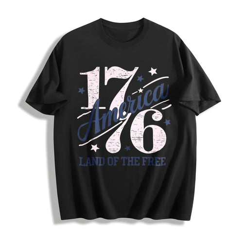 1776 America Cotton T-Shirt product image 1