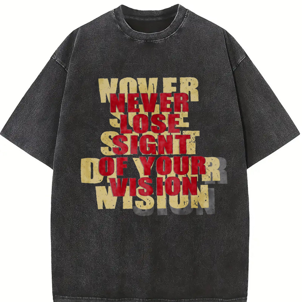 Never Lose Sight Of Your Vision Vintage Washed T-Shirt product image 2