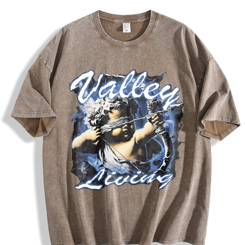 Valley Living Cupid Angel Vintage Washed T-Shirt product image 3