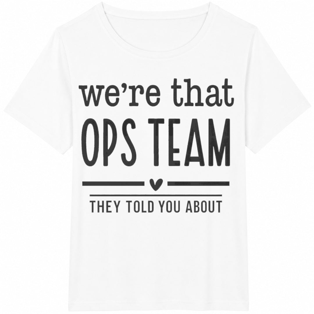 We're That Ops Team Cotton T-Shirt product image 2