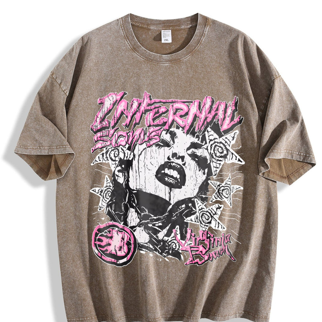 Internal Songs Virginia Brush Vintage Washed T-Shirt product image 3