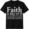 1 Piece Faith Like Wi-fi Cotton T-Shirt product image 1