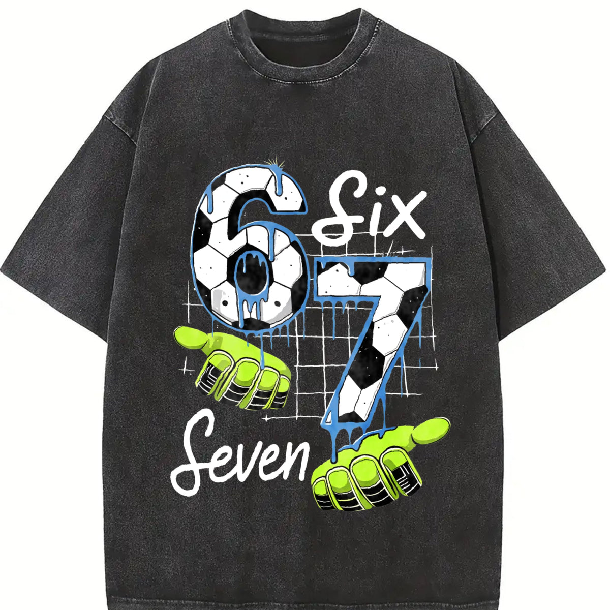 Global Soccer Fan Vintage Washed T-Shirt product image 2
