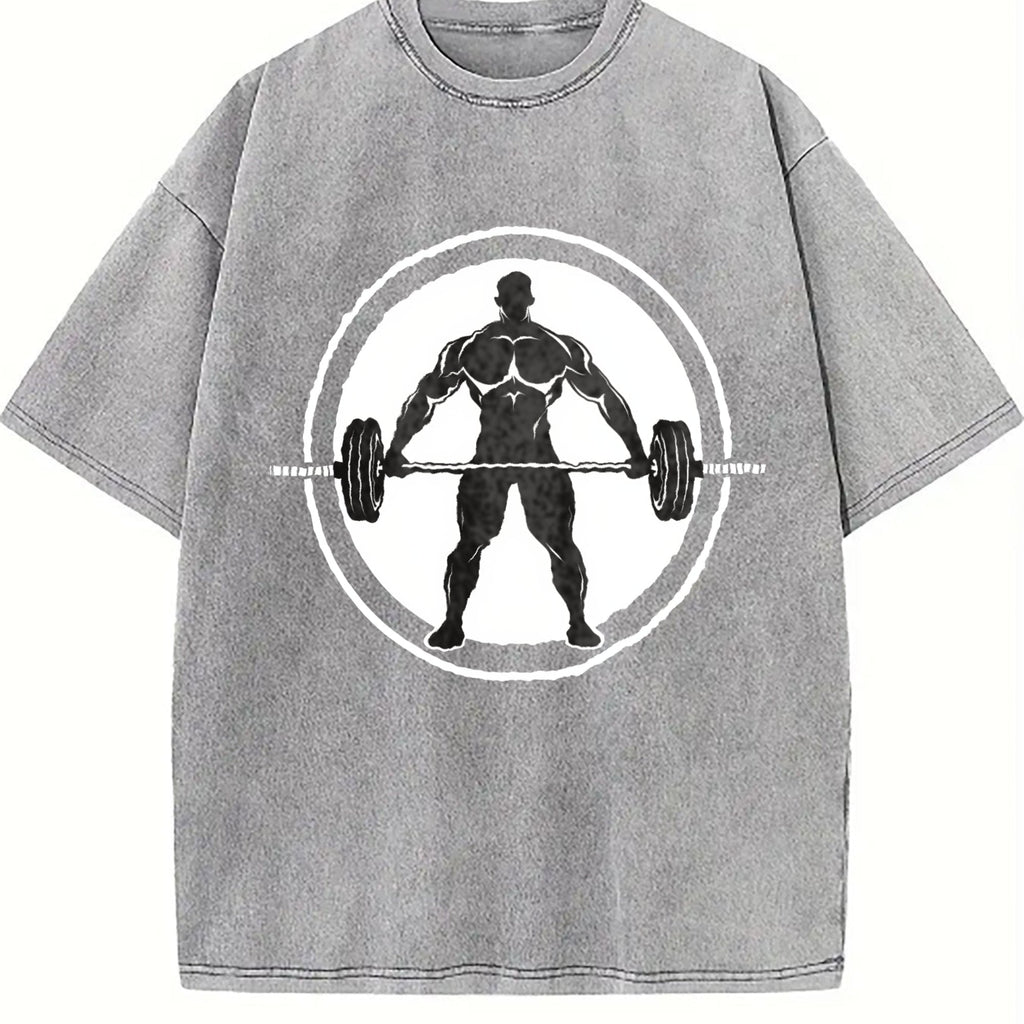 Gym Motivation Vintage Washed T-Shirt product image 5