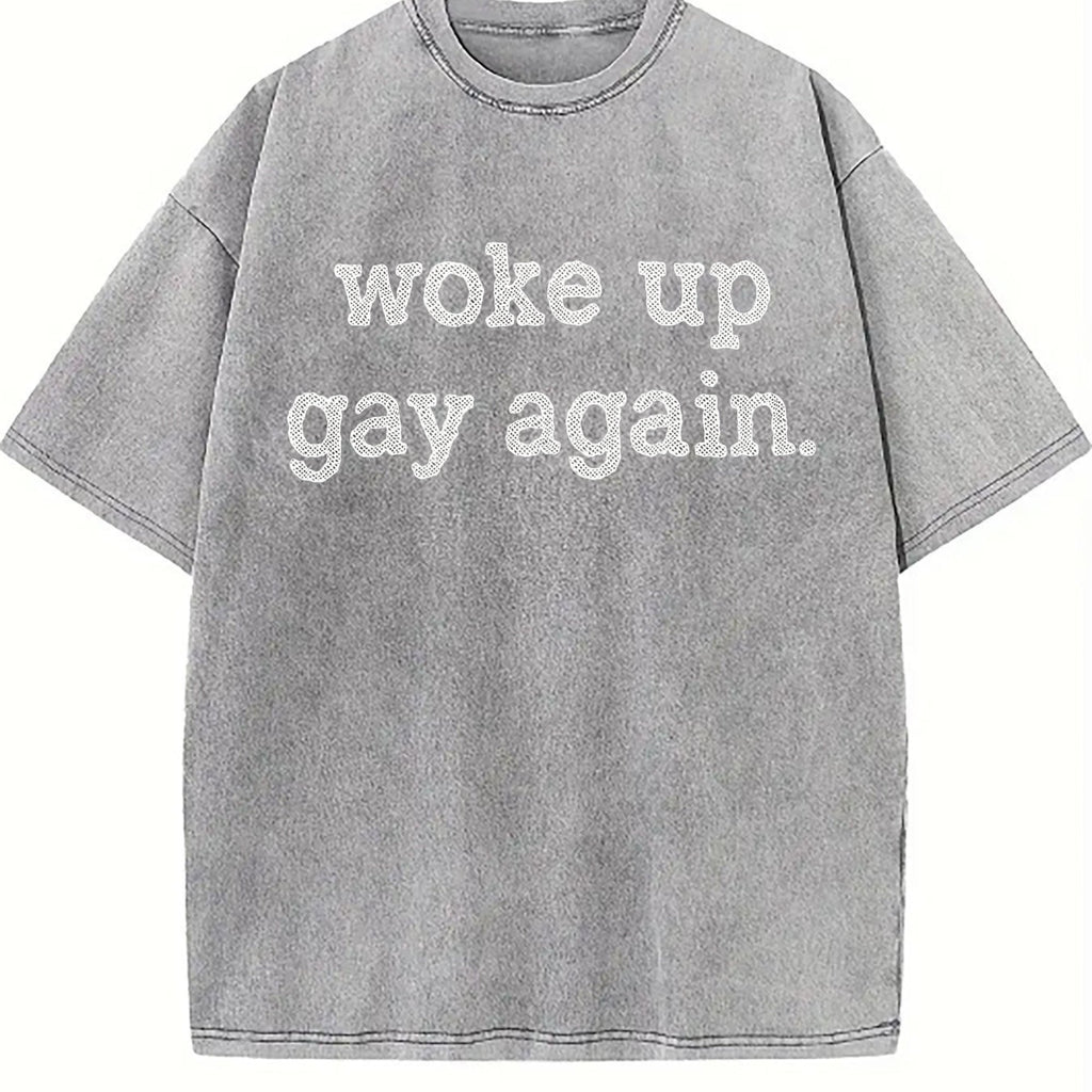 Woke Up Gay Again Funny Queer Lesbian Sexuality Joke product image 5