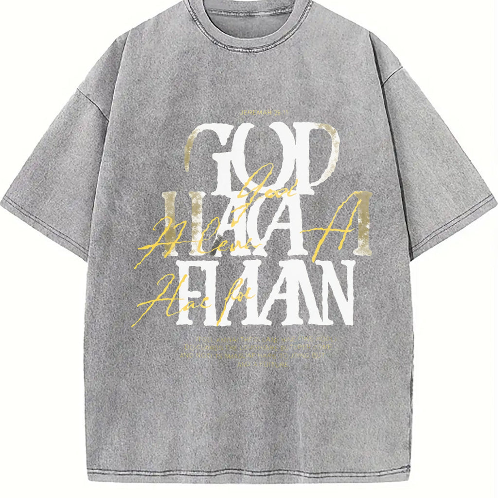 Christian - God Has A Plan Jeremiah 29:11 Vintage Washed product image 5