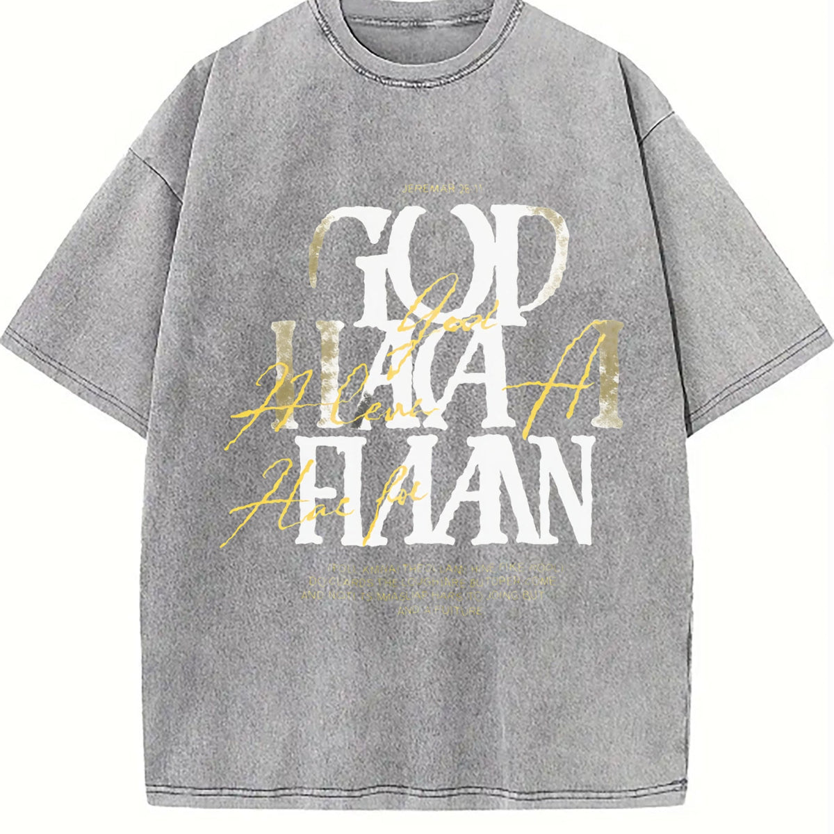 Christian - God Has A Plan Jeremiah 29:11 Vintage Washed product image 5