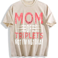 Mother Of Triplets Vintage Washed T-Shirt product image 1