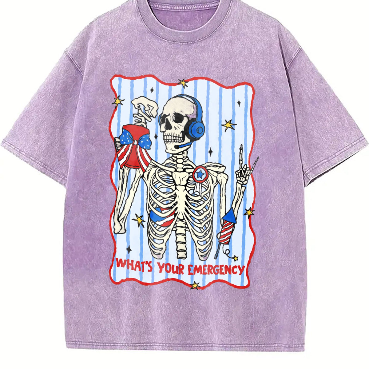 Dispatcher 4th Of July Vintage Washed T-Shirt product image 6