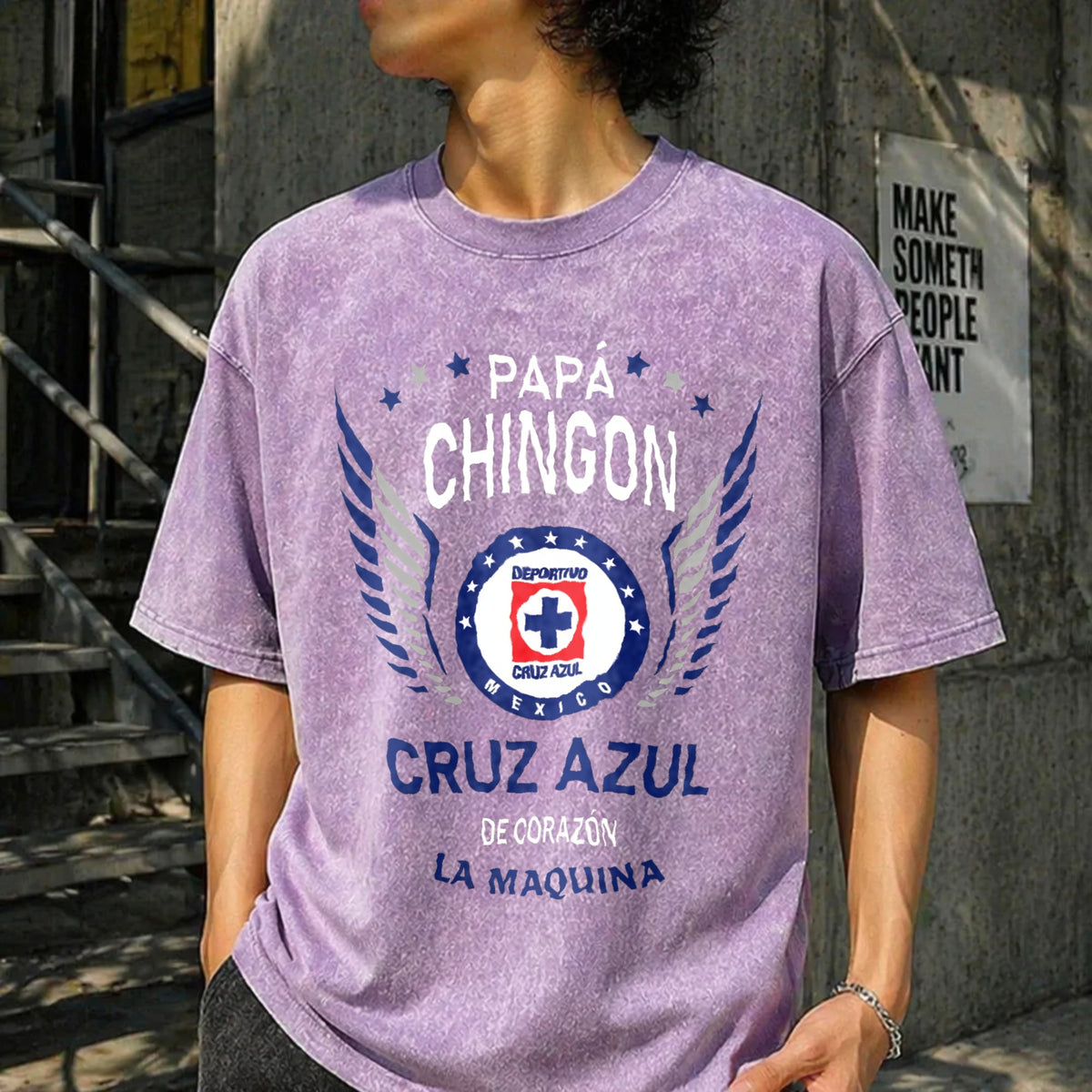 Papa Chingon Cruz Azul Mexican LA Maquina Soccer Fan product image 13