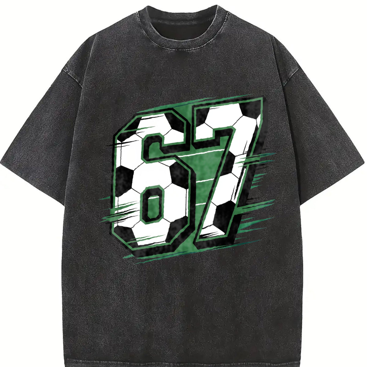 Global Soccer Fan Vintage Washed T-Shirt product image 2