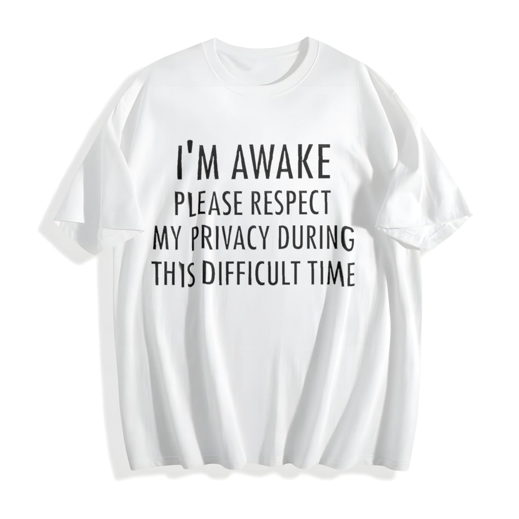 I'm Awake Cotton T-Shirt product image 2