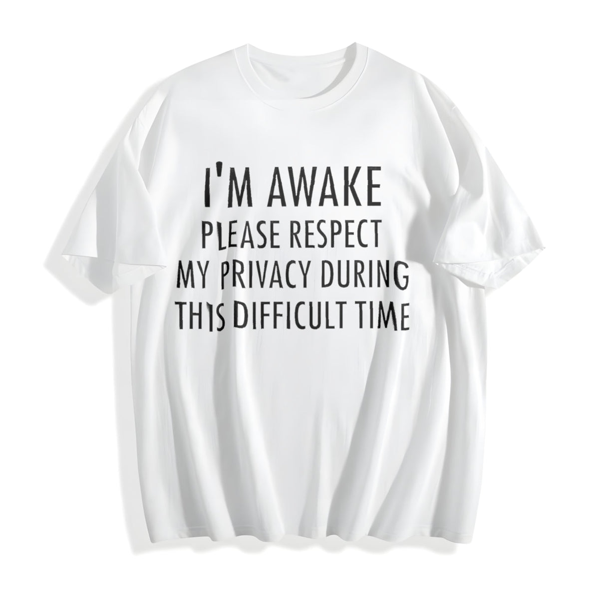 I'm Awake Cotton T-Shirt product image 2
