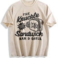Funny The Knuckle Sandwich Bar And Grill Sarcastic Vintage product image 1