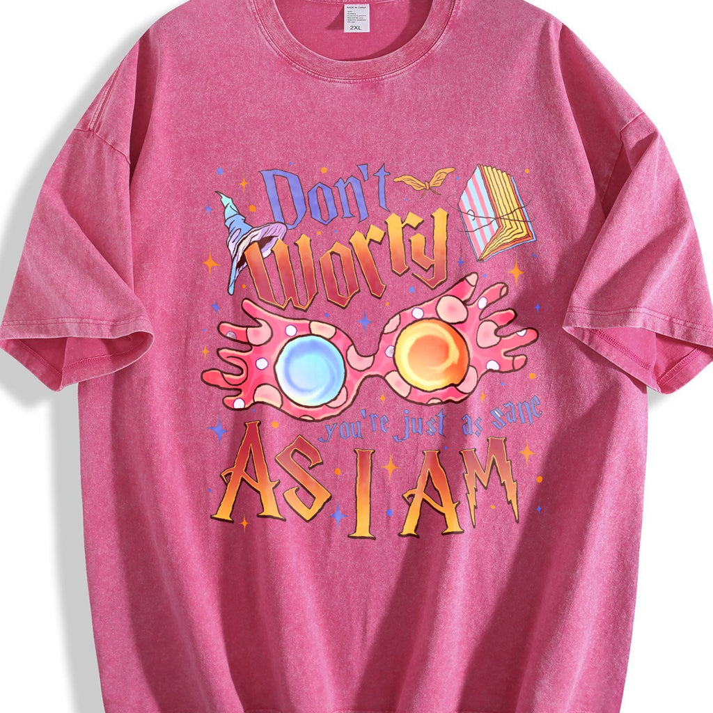 Magical Glasses Wizard Movie Vintage Washed T-Shirt product image 7