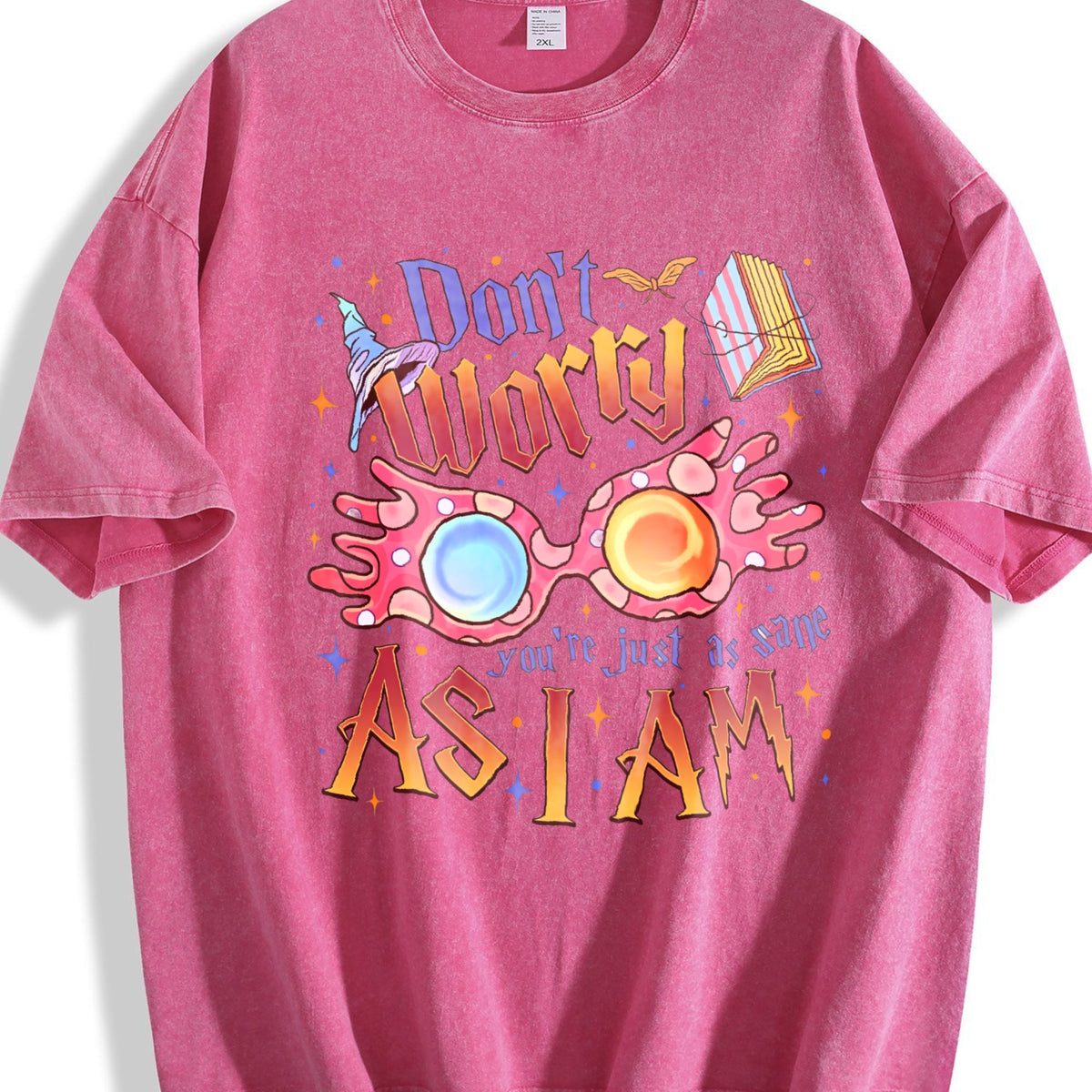 Magical Glasses Wizard Movie Vintage Washed T-Shirt product image 7
