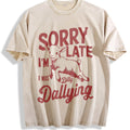 Sorry I'm Late I Was Dilly Dallying 90s Vintage Washed product image 1