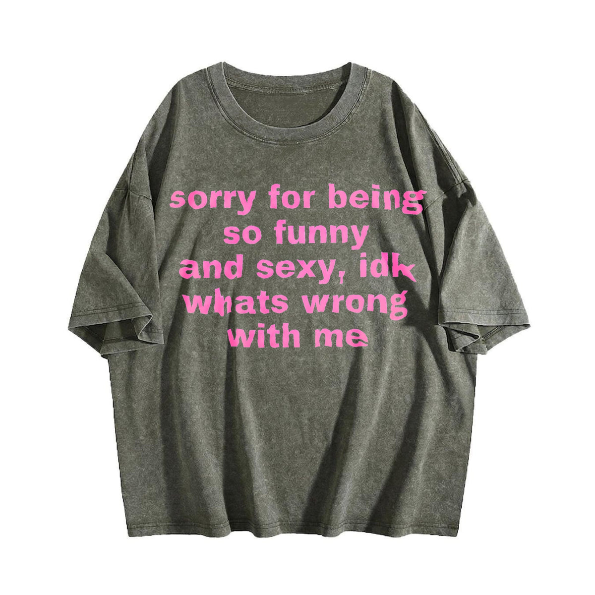 Sorry For Being So Funny And Sexy Vintage Washed T-Shirt product image 4