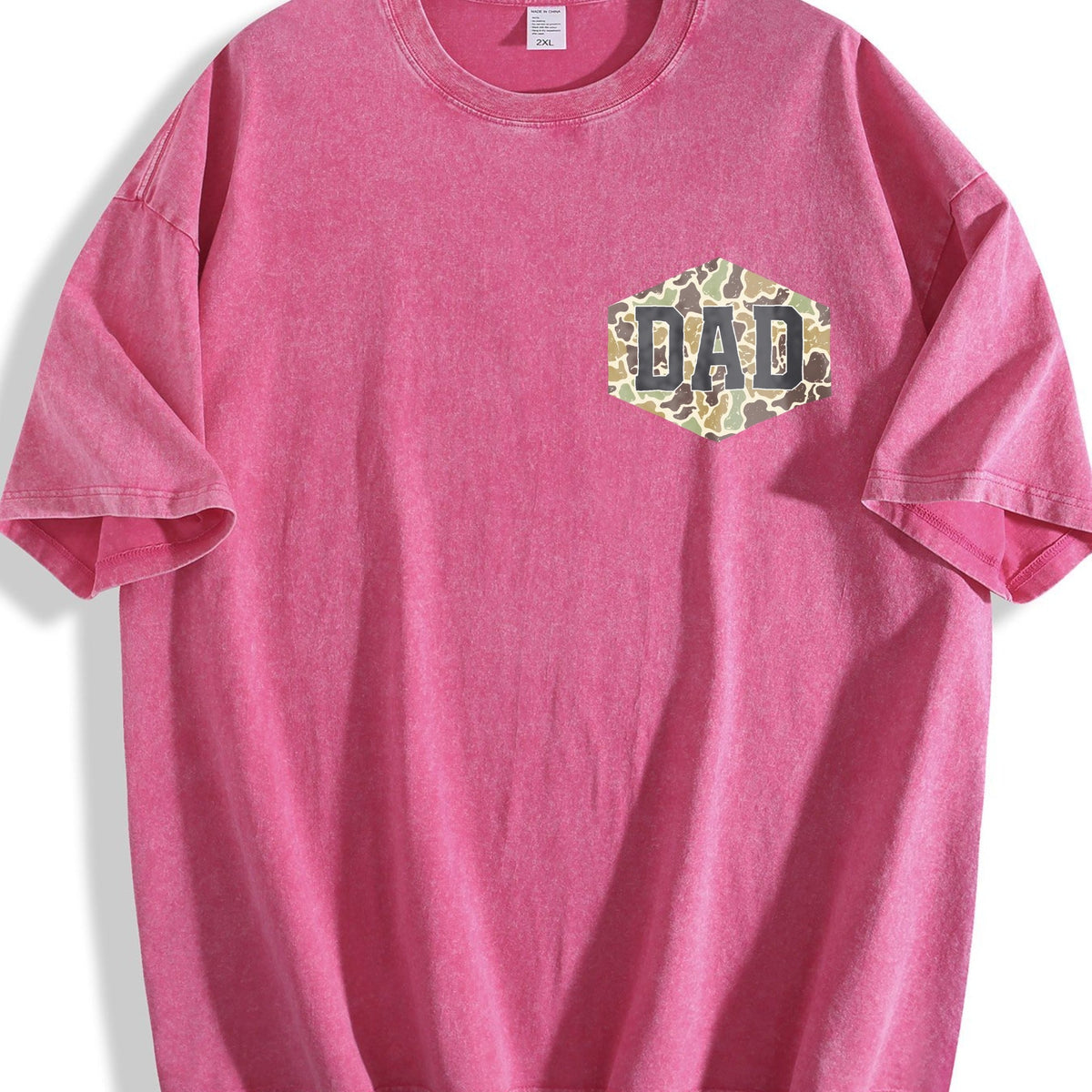 Camouflage Dad Vintage Washed T-Shirt product image 7