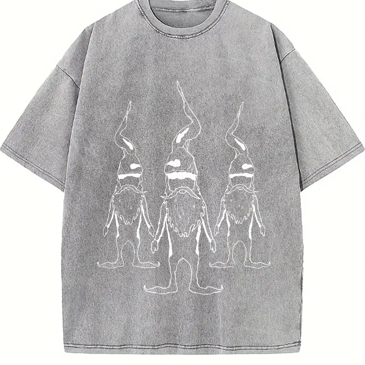 1800s Christmas Elf Cool Vintage Washed T-Shirt product image 5