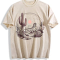 Desert Landscape Cactus Vintage Washed T-Shirt product image 1