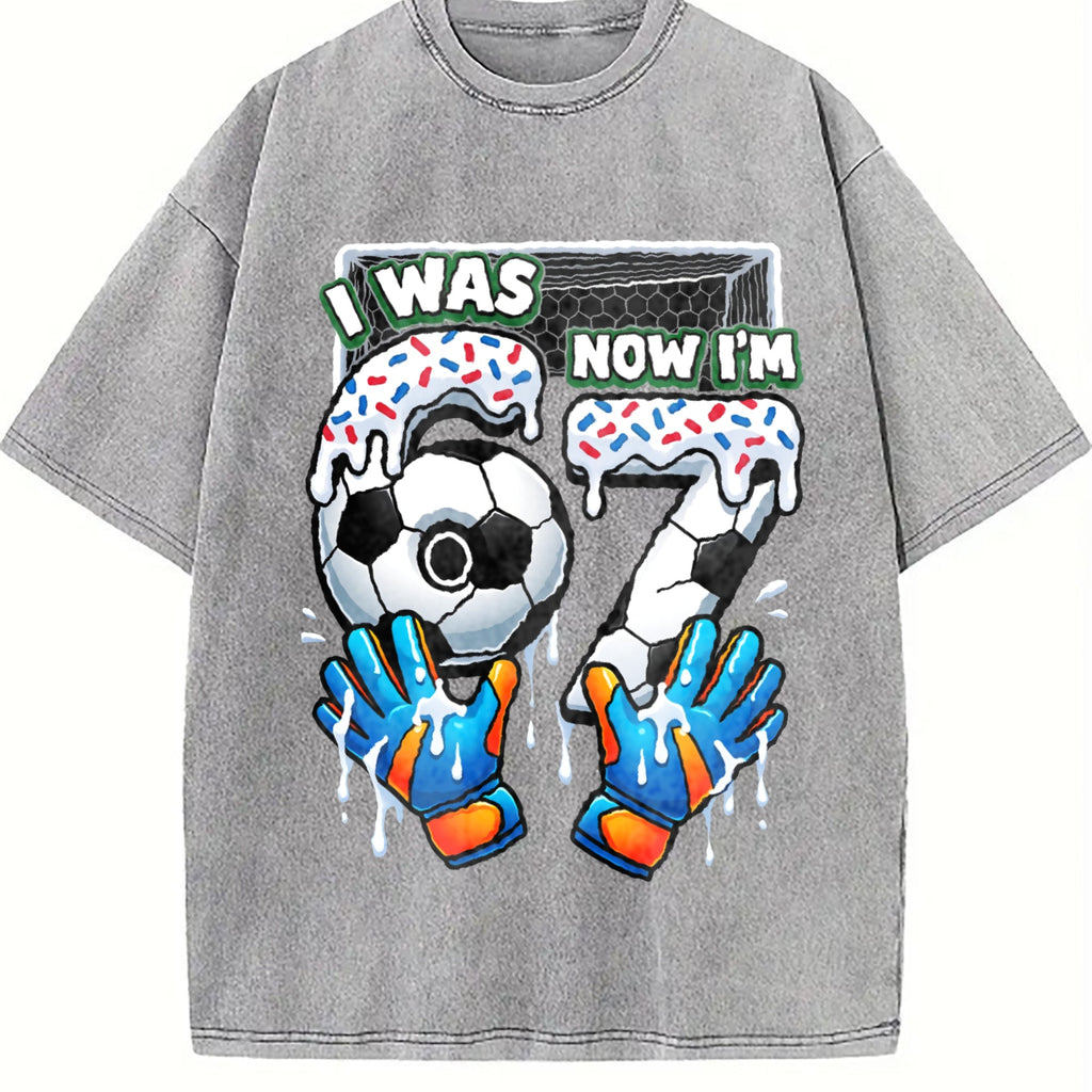Global Soccer Fan Vintage Washed T-Shirt product image 5