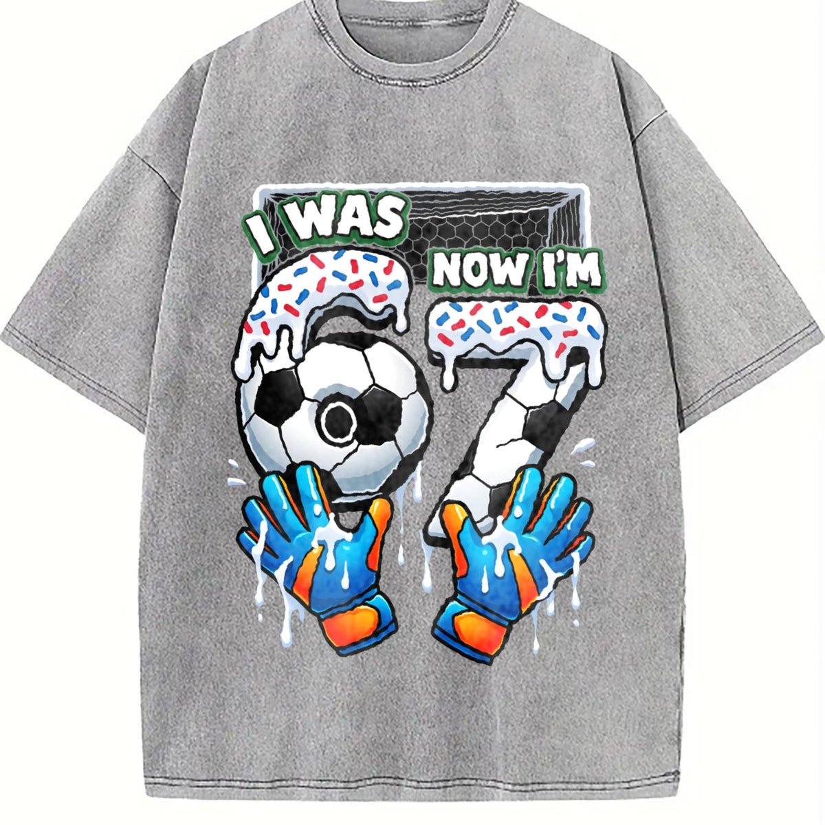 Global Soccer Fan Vintage Washed T-Shirt product image 5
