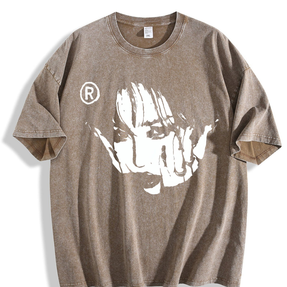 Face Y2K Vintage Washed T-Shirt product image 3
