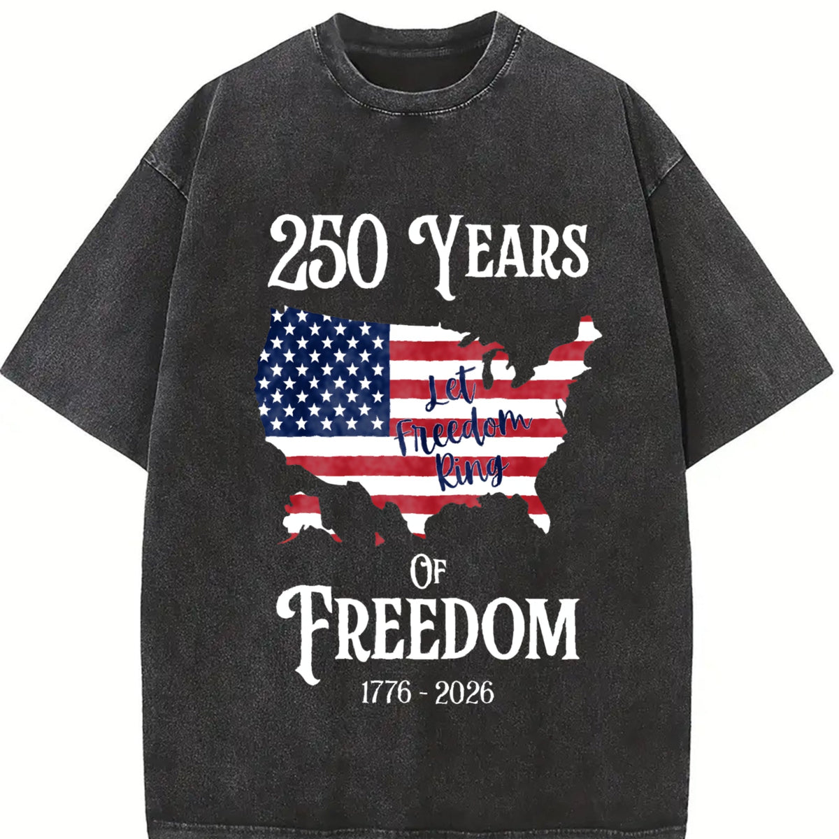 250 Years Of Freedom Vintage Washed T-Shirt product image 2