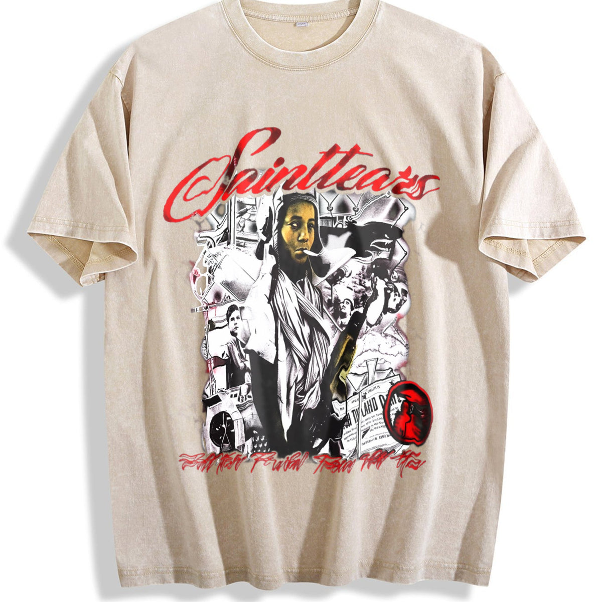 Sainttears The World Is Yours Vintage Washed T-Shirt product image 1